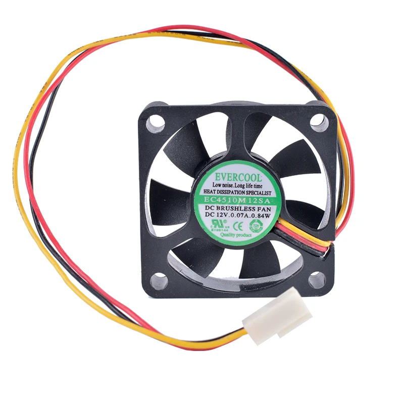 Φ EC4510M12SA 4510 45 мм вентилятор 4 5 см 45x45x10 12 В 0.07A компьютер процессор|Кулеры и системы