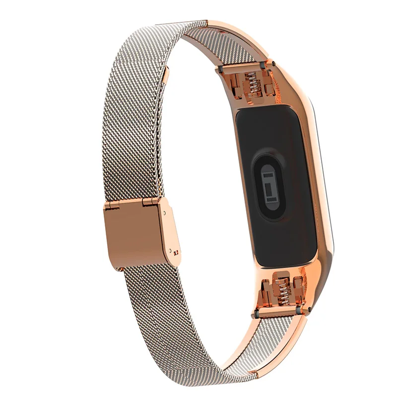 Ремешок сменный из нержавеющей стали для Xiaomi Band 3 браслет Xiomi Xaiomi Xiami Xaomi