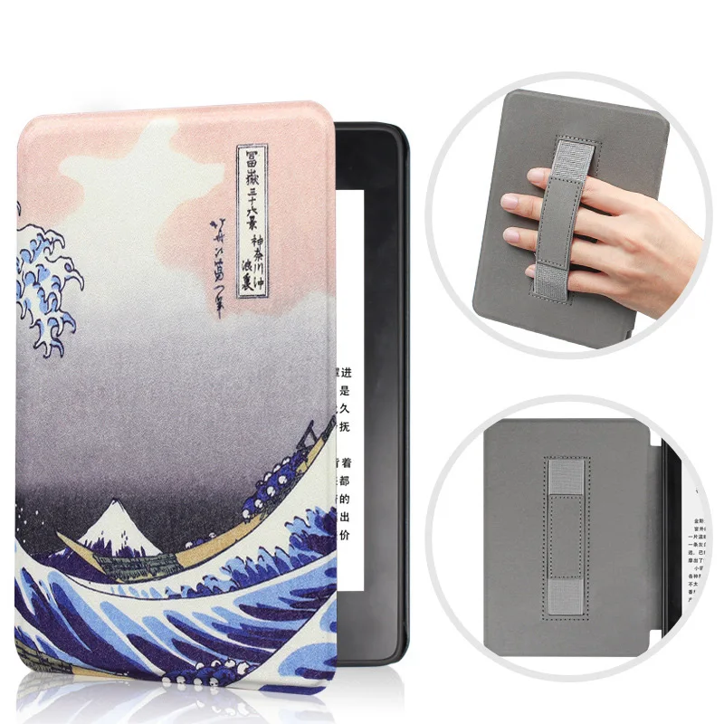Surfing Умный чехол GAUGGER для запястья 6 дюймов Amazon New Kindle Paperwhite 4(10th Gen, Release) ручной магнитный чехол - Цвет: Surfing