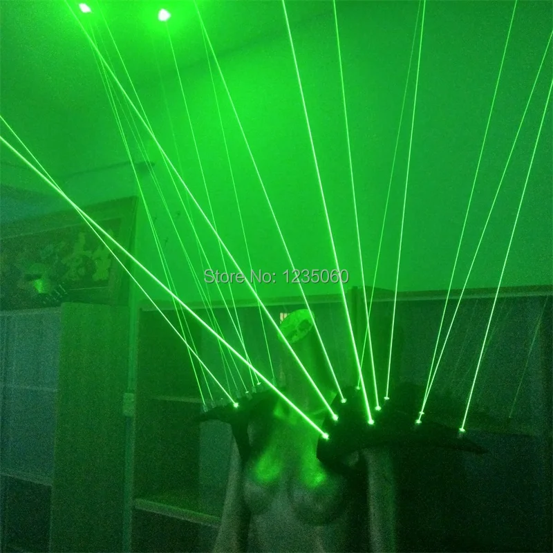 Вечерние свадебные сувениры зеленый Laserman плечо костюм со светящимися вставками