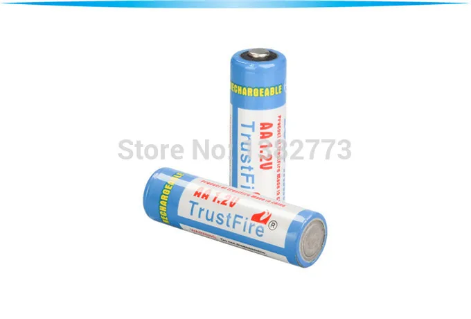 4 шт./упак. Trustfire AA 2500 мАч Ni-MH 1.2В аккумуляторная батарея с упаковочным чехлом для
