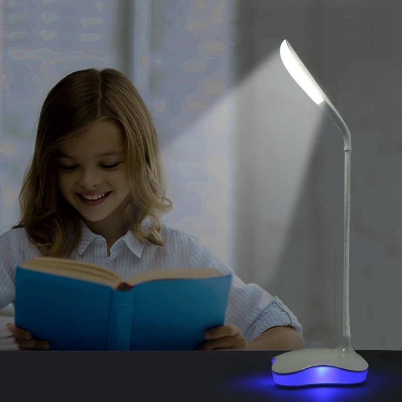 GZMJ книжный светильник с usb-кабелем для учебы 3 уровня регулируемой яркостью