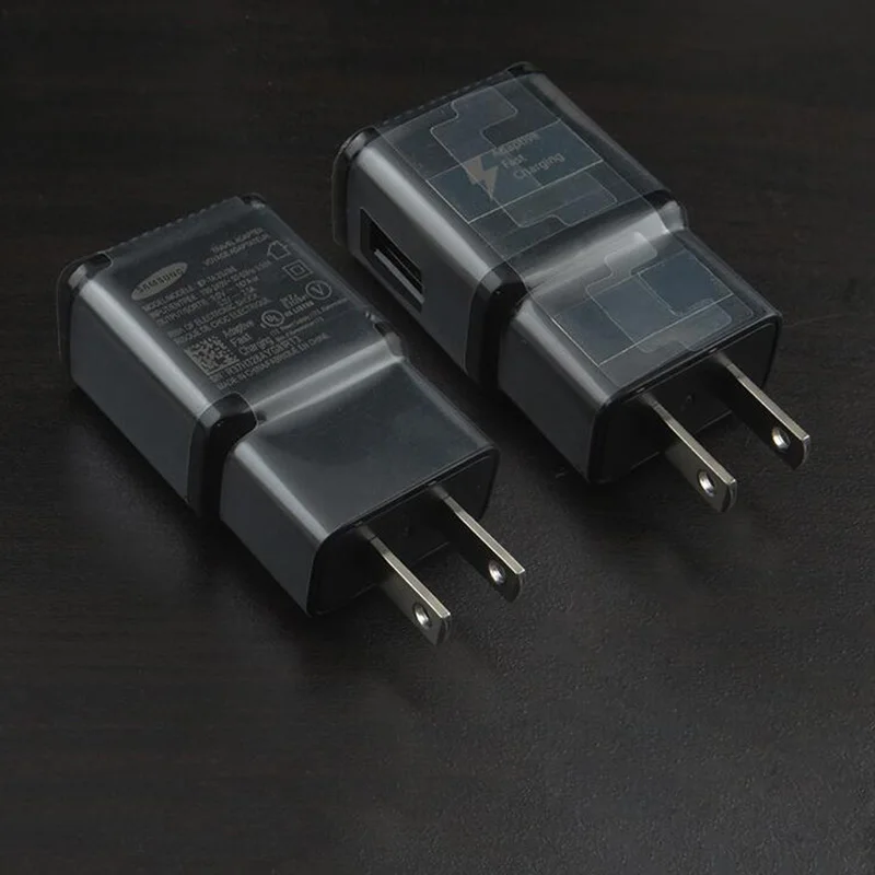 USA Plug AC Wall Charger adapter + Cable Set Micro USB For Samsung Galaxy s5 s6 S4 I9500 S3 I9300 note 2 3 V8 mobile phone | Мобильные