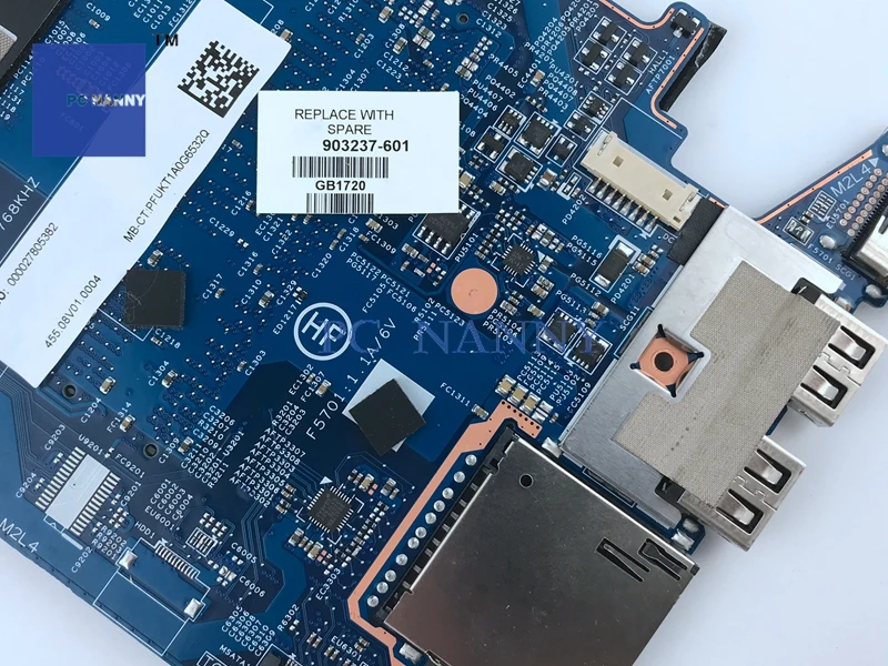 Материнская плата PCNANNY 903237-601 15256-3 448.07M06. 0031 для HP Pavilion X360 13-U DDR4 i5-7200U материнская