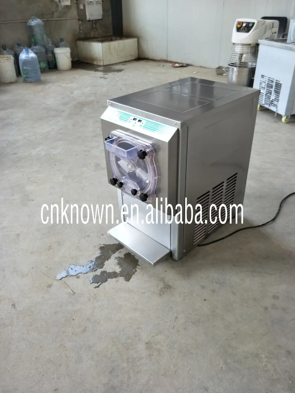 Нержавеющая сталь 18L/ч коммерческих непрерывного джелато жесткий Мороженое