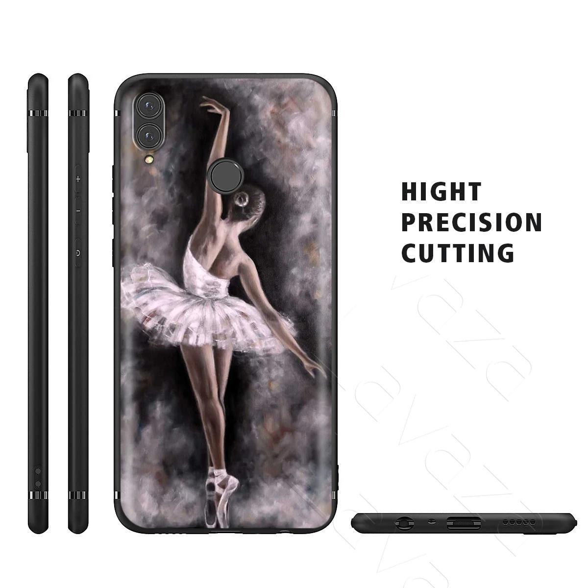 Lavaza Ballet Dance Girl Ballerina Slippers Case for Huawei Mate 30 20 Honor 6a 7a 7c 7x 8C 8x 9 10 Nova 3i 3 Lite Pro Y6 |