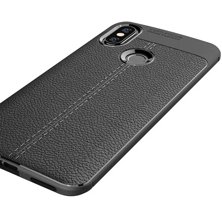 Shockproof Leather Soft TPU Case For Xaiomi Redmi S2 Silicone Phone Cover 6X Business Coque | Мобильные телефоны и