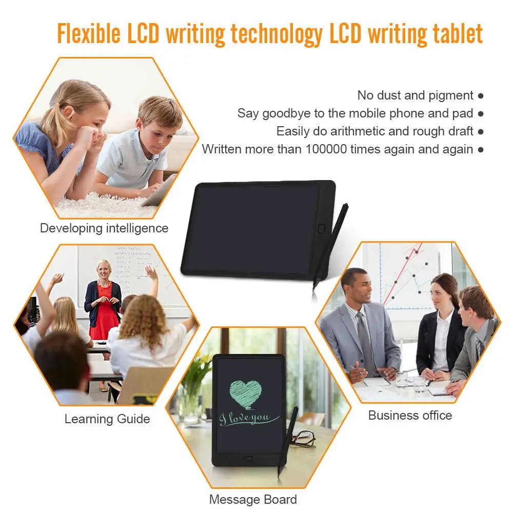 

10 inch LCD Graphics Tablet Graffiti Tablet Writing Tablet for Drawing Note Board Painting toys & gift for Children