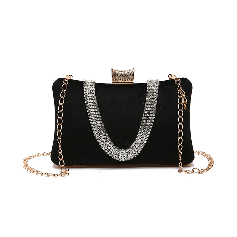 2019 новая ручная сумка для банкета с цепочкой диагональная женская бриллиантовое