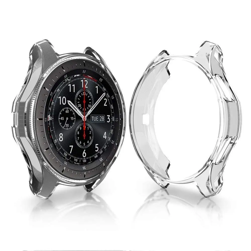 Защитный чехол с покрытием для Samsung Galaxy Watch 46 мм 42 тонкий защитой от царапин мягкий