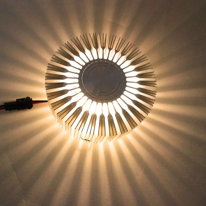 3 Вт Светодиодный светильник из алюминиевого сплава подвесной люстра Декор