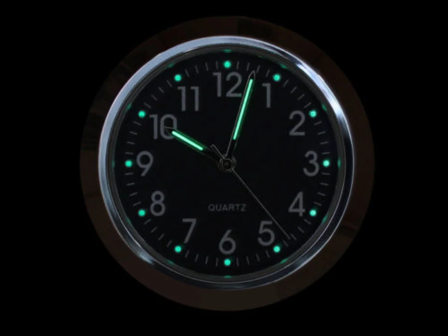 Часы наручные хромированные с креплением на руль мотоцикла 7/8 дюйма|handlebar bike|handlebar