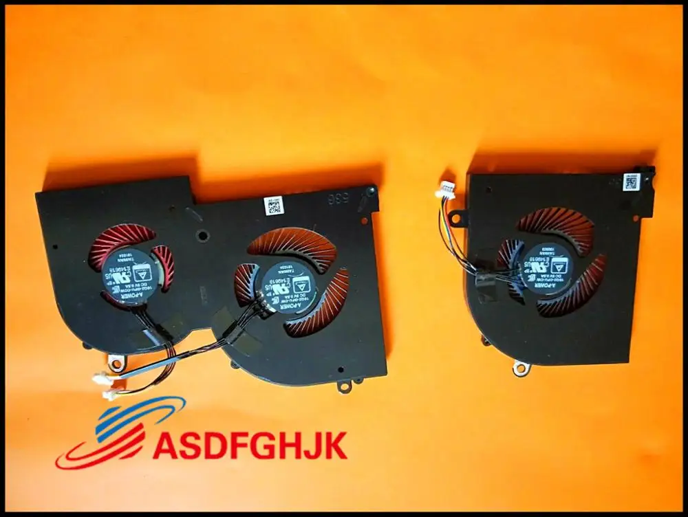 Оригинальный 16Q2-GPU-CW 16Q2-CPU-CW для MSI GS65 GS65VR CPU + GPU охлаждающий вентилятор тест ОК