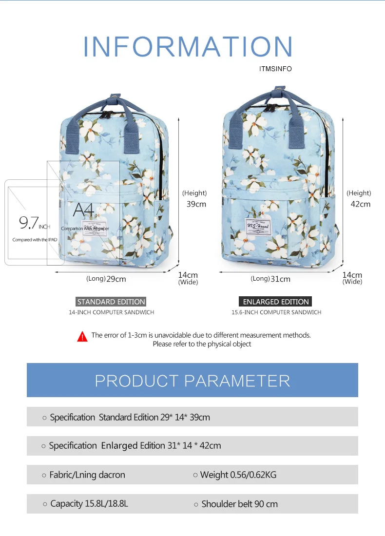 Fashion Backpack Women Leisure Back Pack Korean Ladies Knapsack Casual Travel Bags for School Teenage Girls canvas Backpack