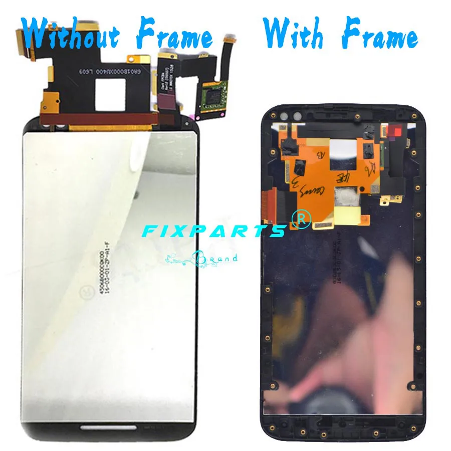 Черный экран для 5 7 &quotMotorola Moto X Style X3S XT1575 XT1572 XT1570 ЖК дисплей сенсорный дигитайзер
