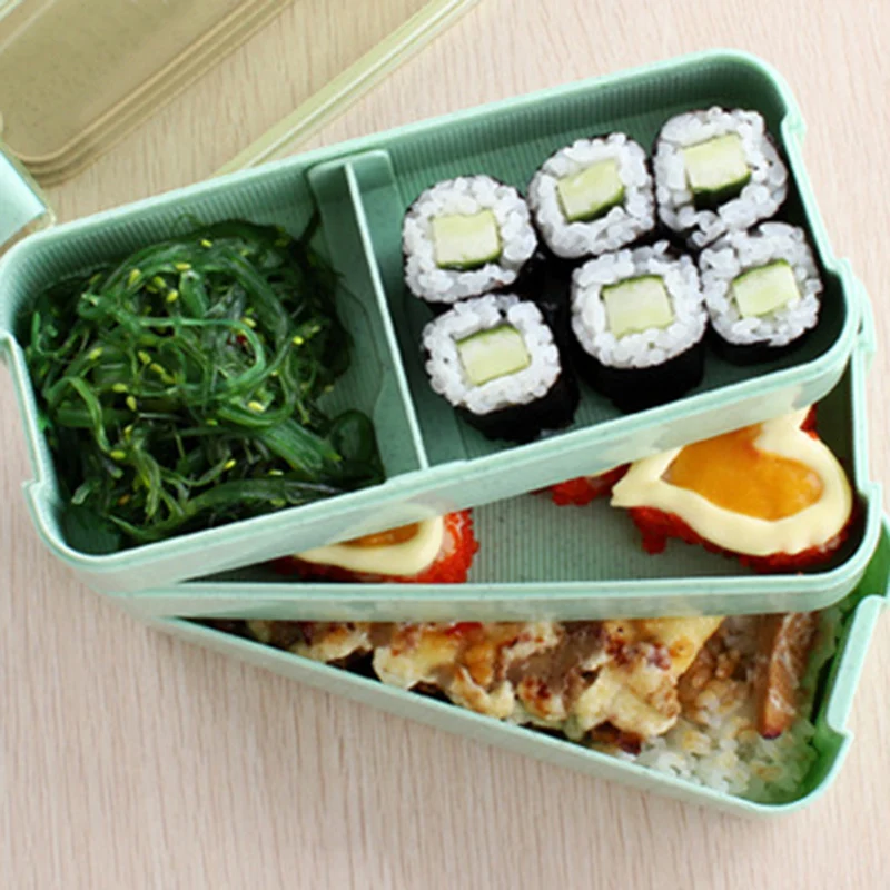 Ланч-бокс для еды микроволновая печь Bento коробка детей контейнер пикника