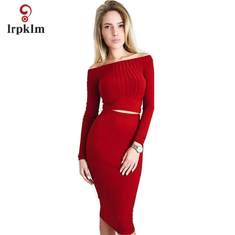 Платье женское Осеннее облегающее с вырезом лодочкой|winter winter|sexy party bodycon dressesdress