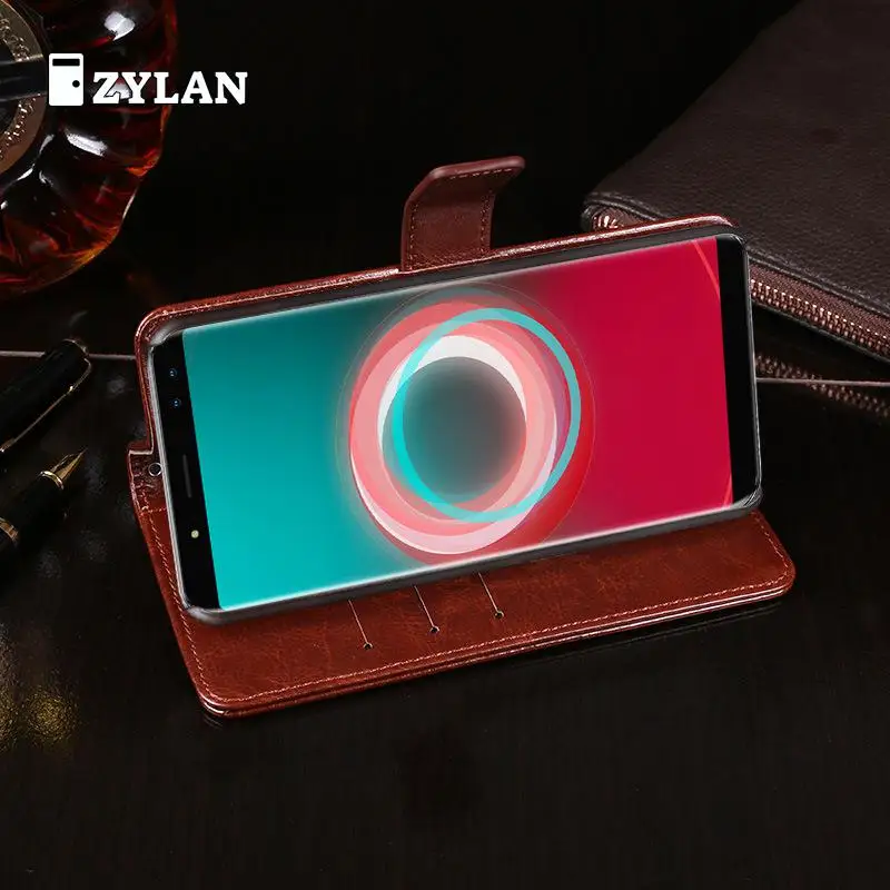 Чехол для zylan Vernee X чехол 6 0 дюйма высококачественный кожаный флип телефона