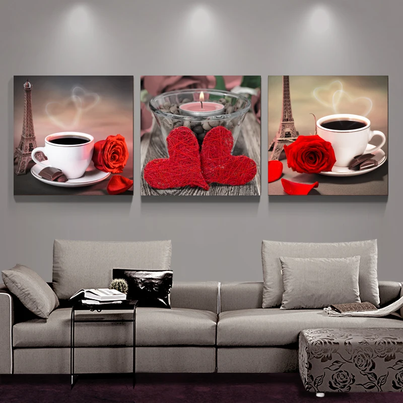 Картина маслом на кухне Классическая Настенная картина с принтом натюрморт кофе