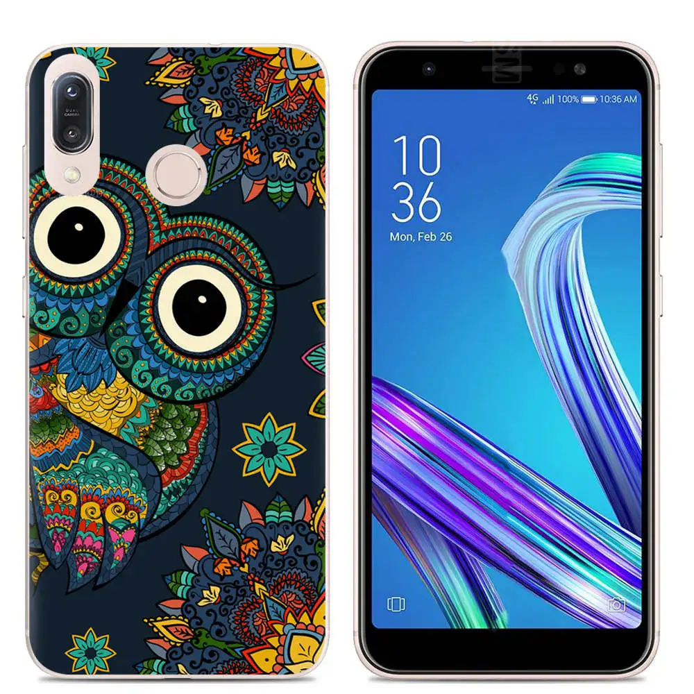 Новое поступление чехол для телефона Asus Zenfone Max/M1/ZB555KL 5 дюймов милый модный дизайн