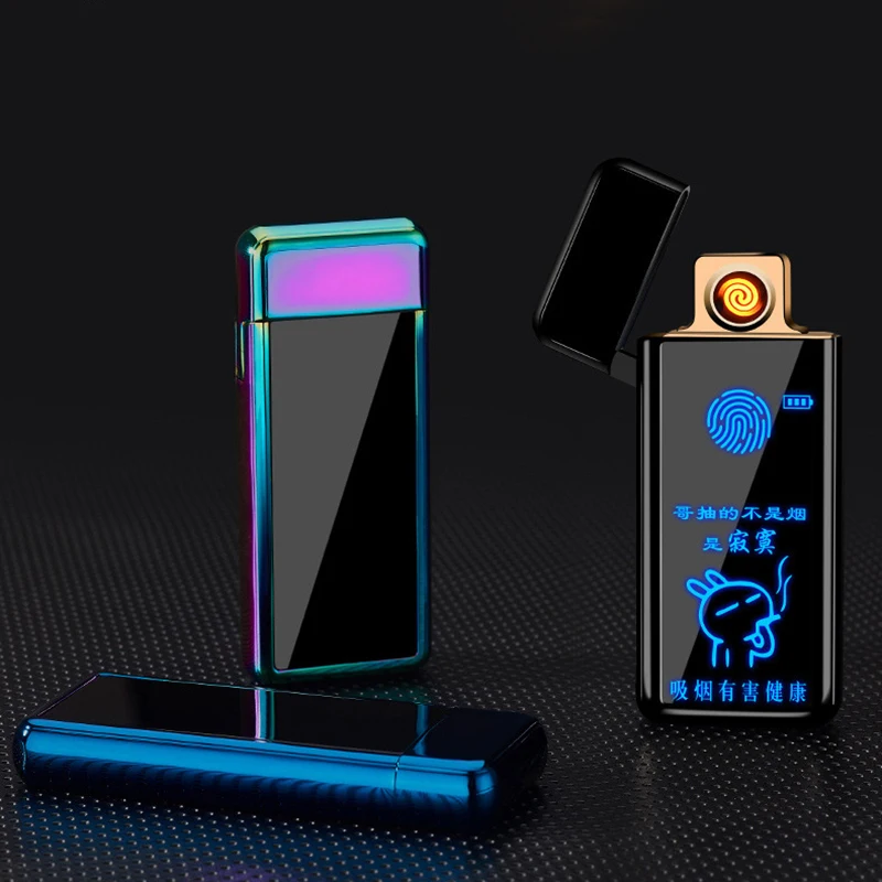 Электронная сигарета USB Зажигалка полноэкранная электрическая зажигалка