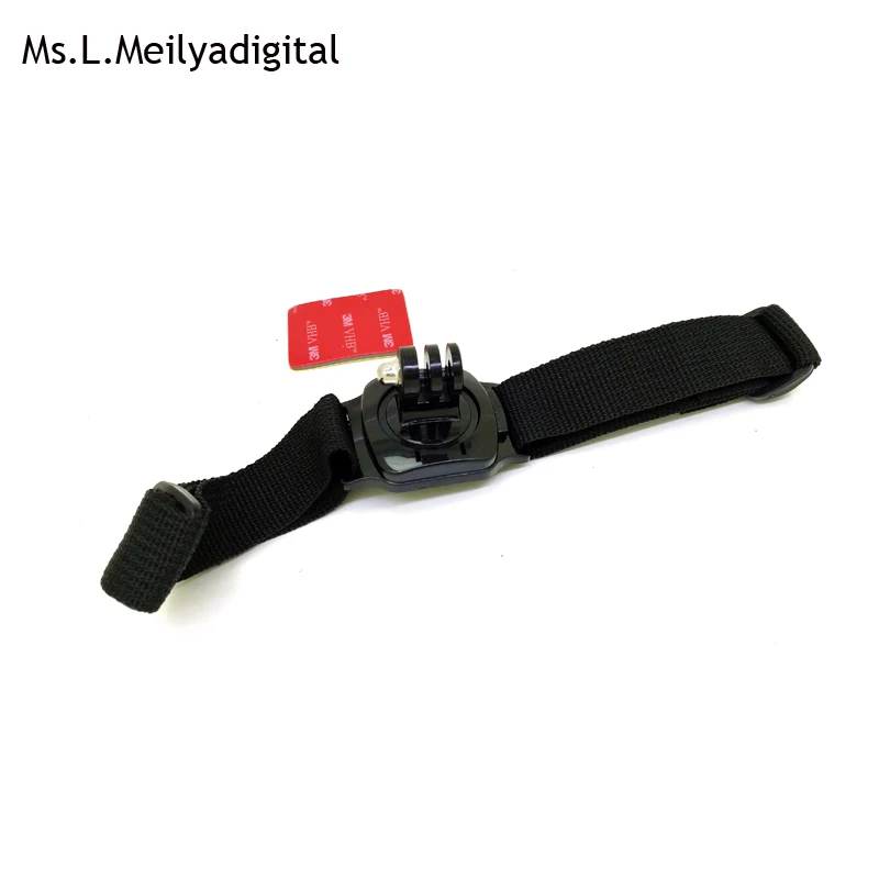 Ремешок для шлема Ms.L.Meilyadigital gopro4 5 камеры hero 4 3 + 2 go pro sjcam с поворотом на 360