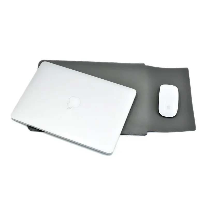 Сумка для ноутбука чехол из микрофибры с кожаным рукавом Dell XPS 13 15 9343 9350 9360 9370 9550 9560