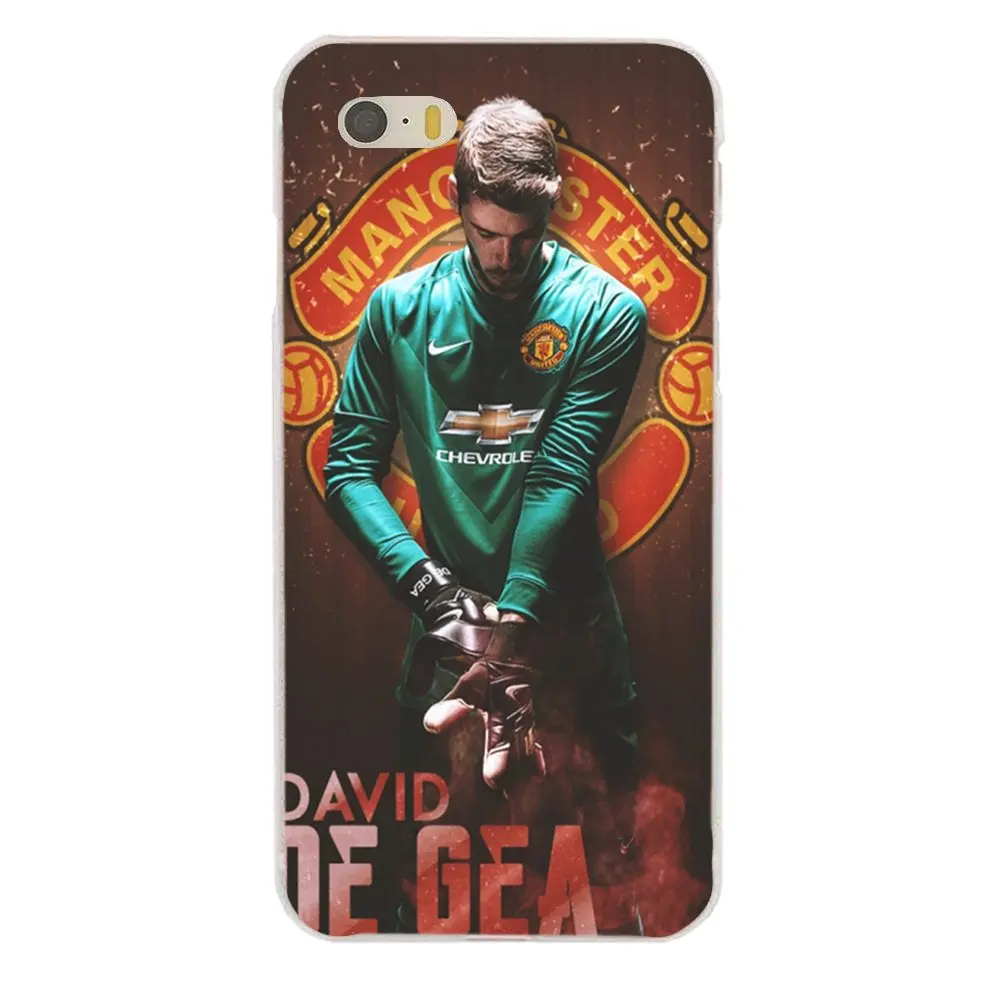 Goldkeeper David De Gea для Xiaomi Redmi Note 2 3 3S 4 4A 4X 5 5A 6 6A Pro Plus TPU чехол мобильного