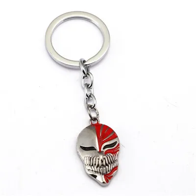 1 J Store аниме Сказочный хвост брелок металлический отбеливатель брелок для ключей из сплава Маска подвеска фигурка брелка для ключей Косплей Chaveiros - Цвет: 1