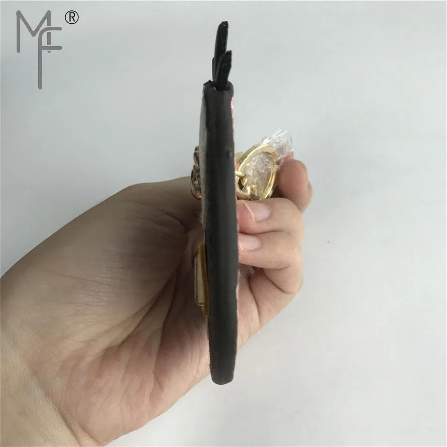 Magicfur милая сова цыпленок тарелка Очаровательные кожаные мини карты держатель