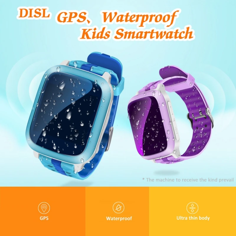 Детские Смарт часы DS18 с GPS Wi Fi кнопкой SOS функцией отслеживания местоположения