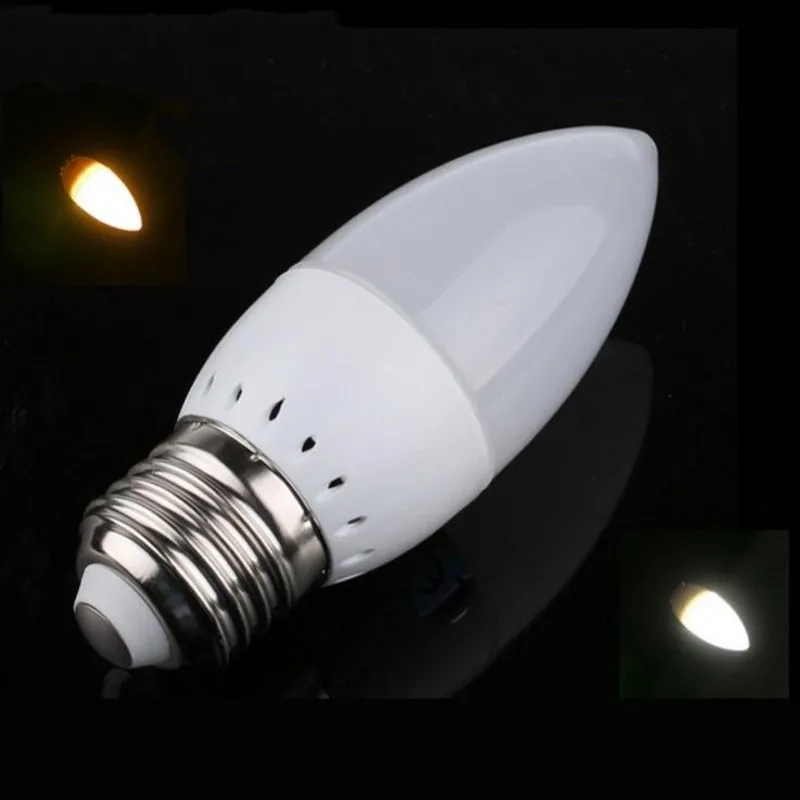 E27 Светодиодная свеча энергосберегающая лампа лампада светодиодная 5 Вт 9 220 В CE