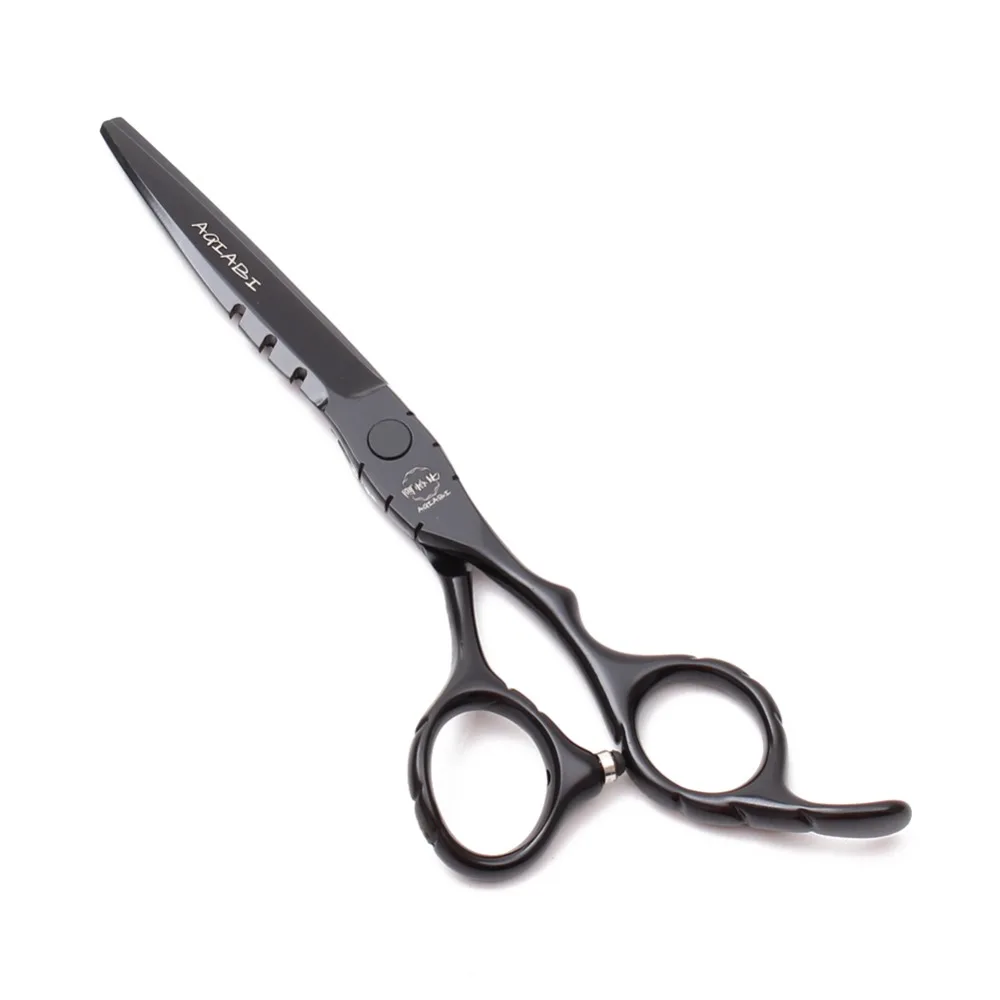6 ''440C профессиональные ножницы для стрижки волос Thinning барберские ножницы набор ножниц Парикмахерские ножницы дропшиппинг A1010