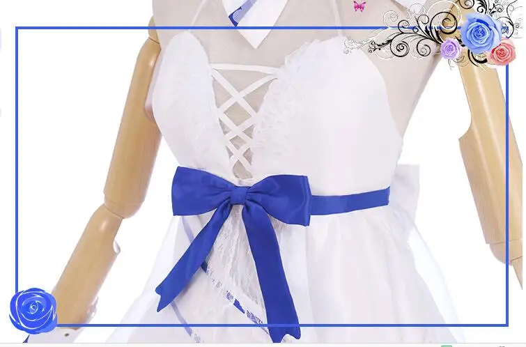 

Honkai Impact 3rd Raiden Mei Pure eternal flower wedding dress Raidem Mei cosplay costume dresses for women with socks