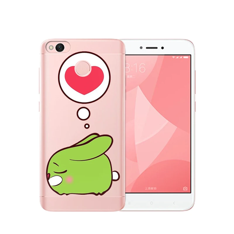 For Xiaomi Redmi Mi Pro 4X 4A 5A 5 Plus Note 3 4 6 6A A1 5X A2 6X Lite 8 Pocophone F1 Phone Case cat cartoon cover animal heart |