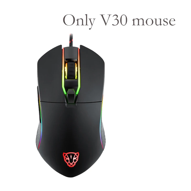 V30 mouse Механическая клавиатура Motospeed K27 V30 с 27 клавишами, игровая клавиатура с одной рукой и подсветкой 3500 dpi, набор для мыши для компьютера и ноутбука - Цвет: V30 mouse
