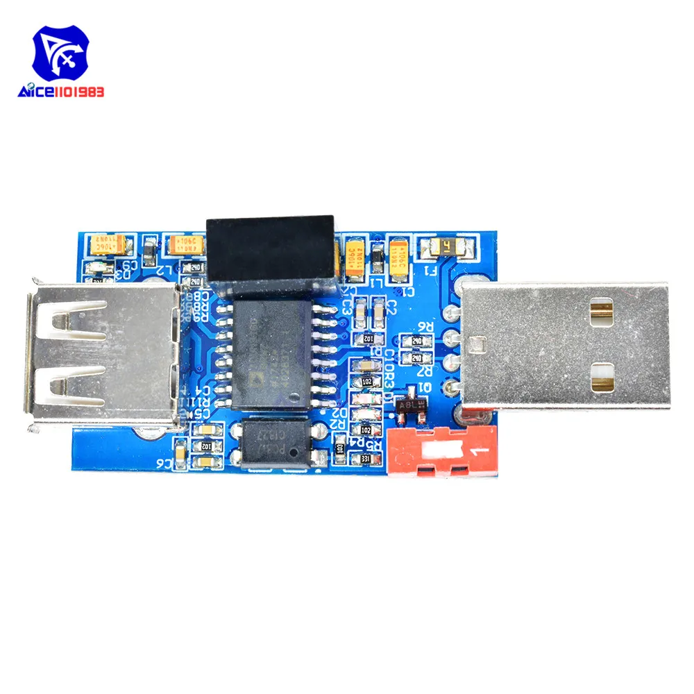 Diymore 1500 В USB к изоляционная плата модуль защиты ADUM4160 ADUM3160 2 0|usb to usb isolator|usb 2.0usb |