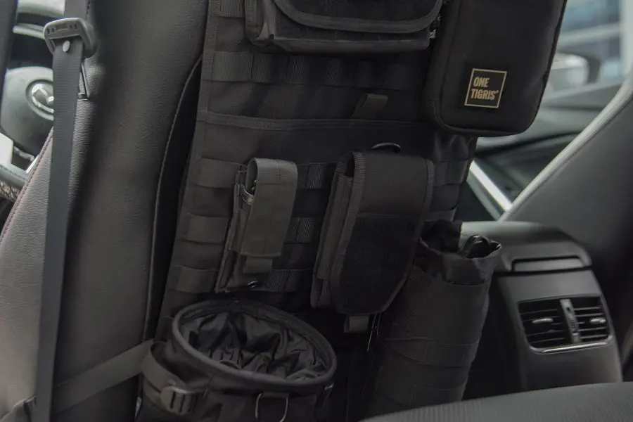 OneTigris тактический Molle автомобильный Органайзер 1000D нейлоновый чехол-протектор на автомобильное сиденье подходит для всех автомобилей