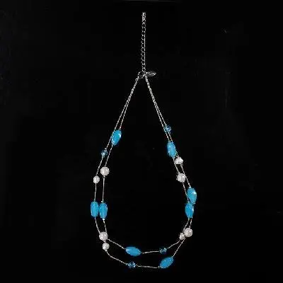 Free Shipping New Lady Fashion High Emulational Coloured Glaze Charm Pearl Necklace | Украшения и аксессуары