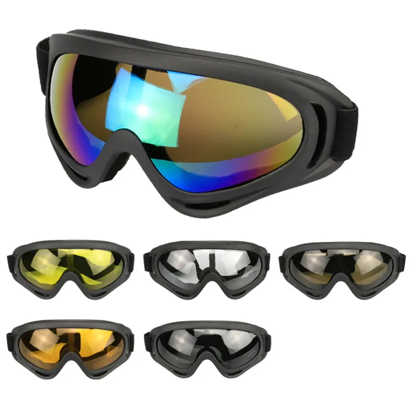 New UV Protection Windproof Dustproof Outdoor Sports Skiing Glasses CS Army Tac | Дом и сад