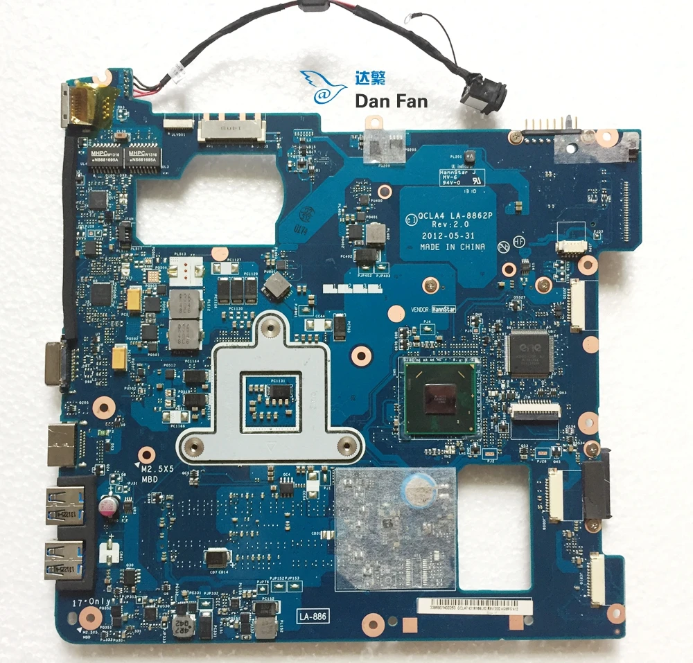 QCLA4 LA 8862P материнская плата для ноутбука SAMSUNG NP350V5C 350V5X 350V5C 100% протестированная