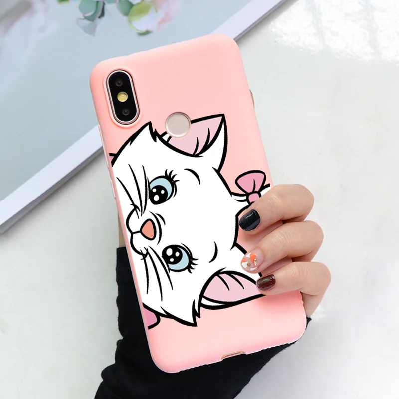 hbhdjmao Силиконовые чехлы Marie Cat для Xiaomi mi 8 Lite A2 A1 5X6X9 SE для Red mi K20 4A 5 Plus 6A 7 Note 4X 5A 6 7 Pro S2 Мягкий ТПУ чехол - Цвет: hbhdjmao