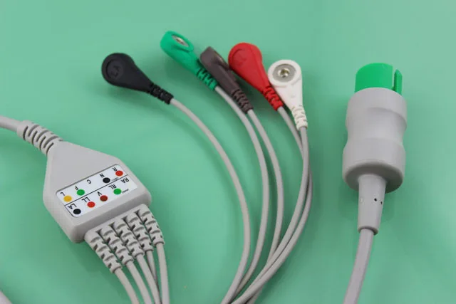 Цельнокроеный кабель 5LD ЭКГ Spacelabs 17p|cable|cable ecgcable c |