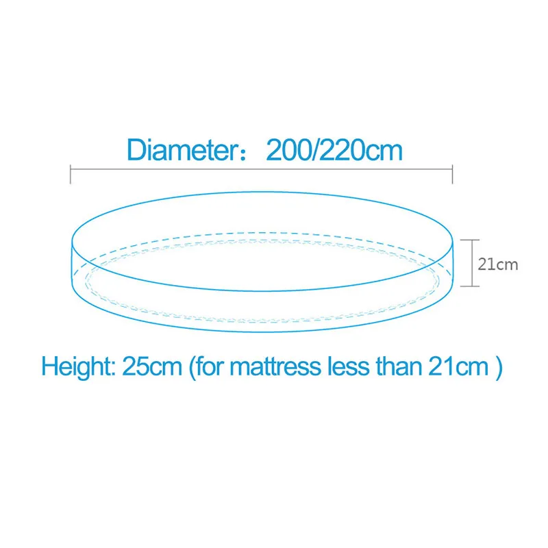 Простыня из 100% чистого хлопка однотонное покрывало в европейском стиле для