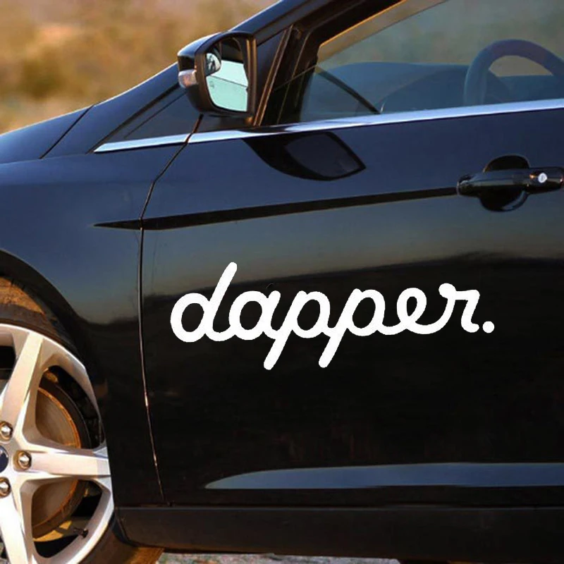 Виниловые наклейки для автомобиля 40*13 см Dapper баннер наклейка на автомобиль Jdm