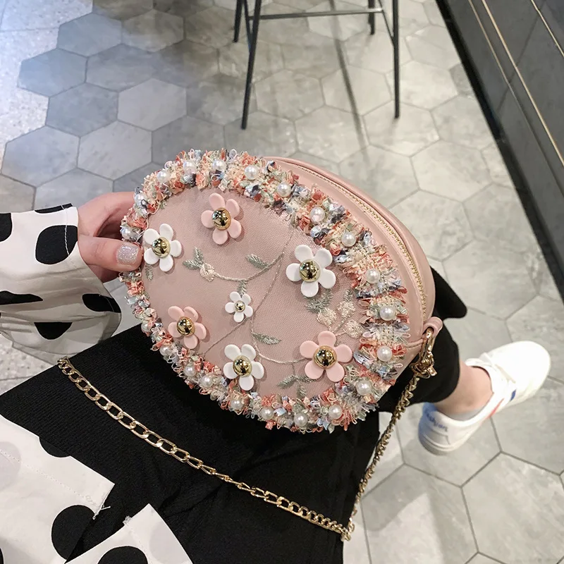 Женская кружевная сумка через плечо 2019 качественная кожаная роскошная