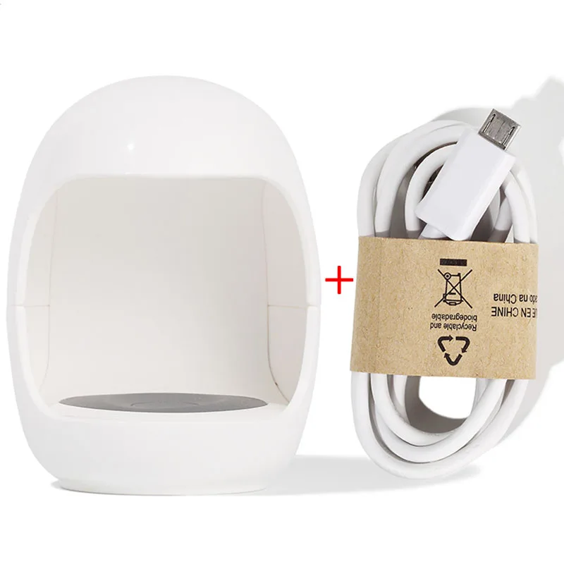 LIGHT AND USB LINES ROSALIND 3 Вт мини-лампа для ногтей, отверждающие инструменты, УФ светодиодный дизайн ногтей, маникюрный светильник с usb-кабелем, Быстросохнущий светильник для яиц, Сушилка для ногтей - Цвет: LIGHT AND USB LINES