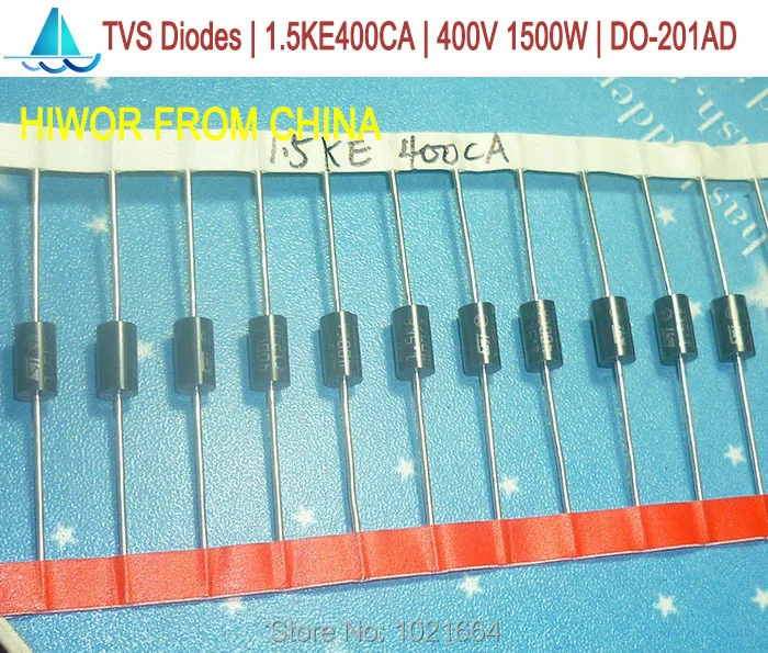 (20 шт./лот)(TVS leds) 1.5KE400CA 400V 1500W двунаправленные переходные преобразователи