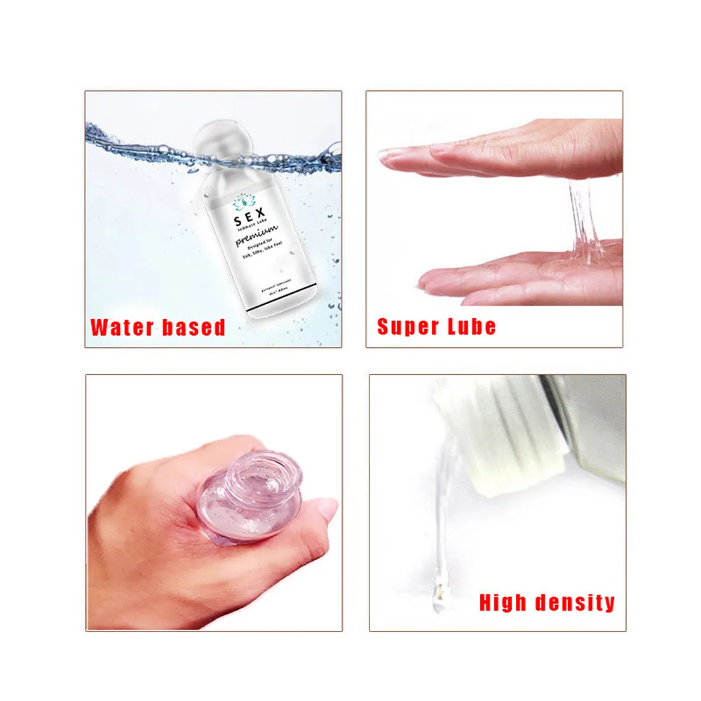60 мл смазка для секса съедобная Оральный Вагинальный Анальный секс гель геев