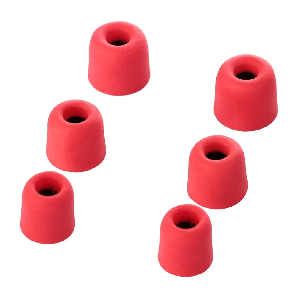 6 пар Сменные поролоновые наушники наконечники для наушников с пеной памяти +